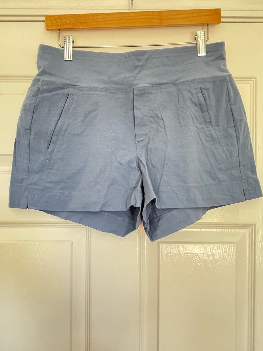 Athleta Light Blue Athletic Shorts